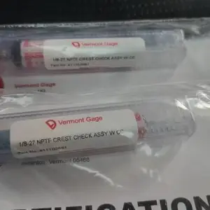 3/4-14NPSM������������Vermont Gage�������������1/8-27NPTF