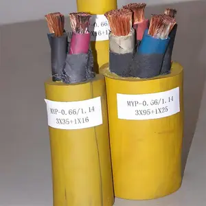 MA认证 MYP屏蔽橡套软电缆1140V矿用移动电缆