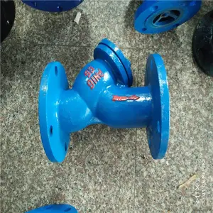 厂家供应开江县机电市场铸铁Y型过滤器GL41H-10 铸铁管道 Y型过滤器DN200不锈钢过滤网滤芯