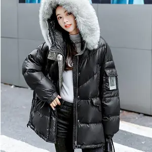 反季女装羽绒棉服2021新款冬季韩版棉衣中长款棉袄加厚清仓外套