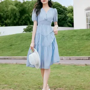 汉派通勤大码女装品牌莱茨库存尾货实体便宜走份拿货渠道