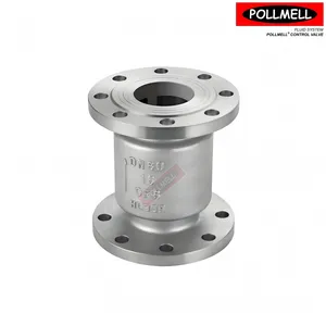 pollmell® 北麦阀门 H42W立式止回阀 垂直安装 碳钢 304 316L法兰连接