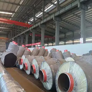 供热供暖管道 钢套钢管件 预制保温管