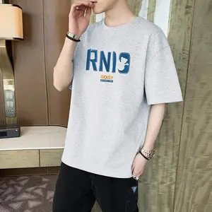 库存男式T批发夏款男装纯棉短袖T恤 翻领POLO衫纯色刺绣男装半袖