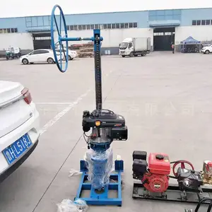 20米便携式岩石钻孔取芯机 JZ-1 轻便取样钻机 小型地质钻探机