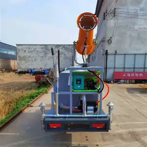 成德 雾炮洒水车 小型电动四轮 无噪音多功能工地环卫车