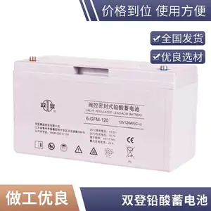 双登蓄电池6-GFM-100 12V100AH直流屏/通信电源配套设备储能用