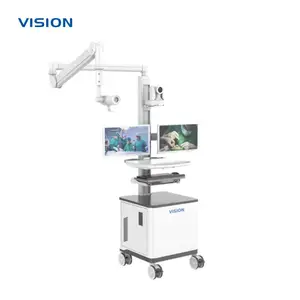 VISION 160020|远程会诊示教车 双显示器术野摄像头 支持OEM/ODM定制