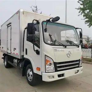 福田2.8排量小型冷藏保鲜车冷藏厢式货车