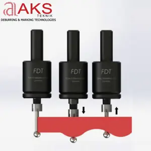 AKS轴向浮动反向去毛刺 FDT SXO B轴 去背部毛刺 反向去毛刺