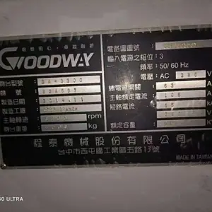 台湾原装进口GA3300,主轴头A2-8,卡盘12寸带尾座硬轨,伺服刀塔12工位,发那科高配系统