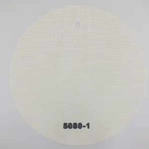 耐晒涤纶细丝阳光面料窗帘布2X2网布高密度面料420克每平方米