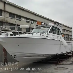 订制13米钓鱼船简单钓鱼船玻璃钢专业钓鱼艇