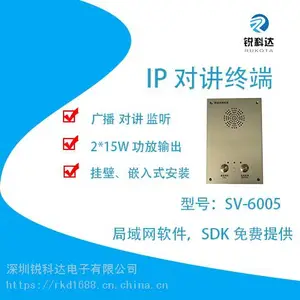 SV-6005网络广播对讲终端