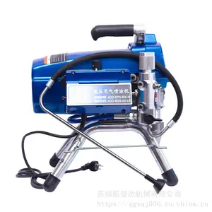 喷外墙涂料机器 喷涂料HXD-595多功能喷涂机
