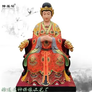 西王母神像图片 ***瑶池金母神像 寺庙***金母元君神像