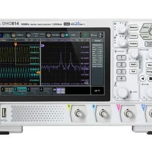 DHO804 高分辨率示波器 小巧精致 70MHz，1.25GSa/s，25Mpts，4通道