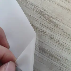 弱溶剂打印膜PU PET透明底61cm*50m带自粘