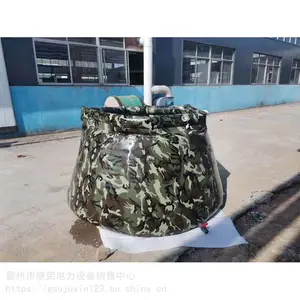 PVC消防蓄水池便携式消防中转水池大容量软体消防移动储水囊