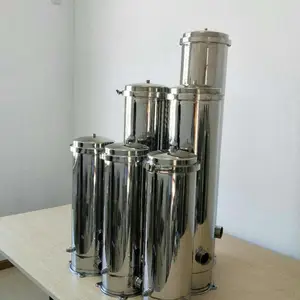 社旗供应好品质不锈钢精密过滤器 40寸5芯医用保安过滤器