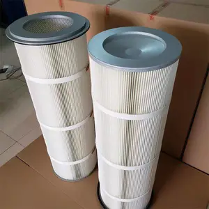 厂家供应325*1320吊装除尘滤芯 350*1500除尘滤筒粉尘滤芯