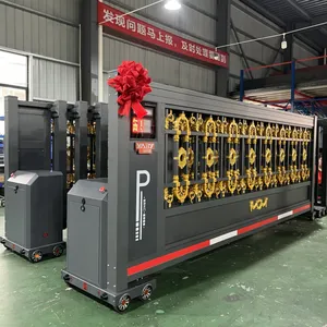 电动门品牌/电动伸缩门品牌/电动门排名/源头工厂/电动伸缩门/铝合金电动门/德盈佰汇电动伸缩门