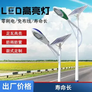 ��ũ��6��100w���������� ѧУС��԰�ֹ���LED̫����·��