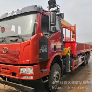 北京随车吊(随车起重运输车6.3吨8吨12吨吊机)国六 可以上京牌/北京随车吊专卖