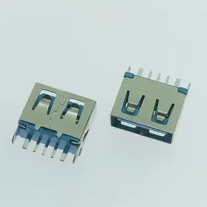 �����Aĸ180�� USB 2.0 AFĸ�� 4P��ʽֱ��DIP ֱ�� ���***