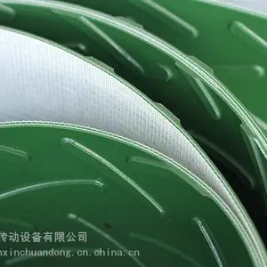 黑色橡胶活络带 八字型大花纹橡胶输送带