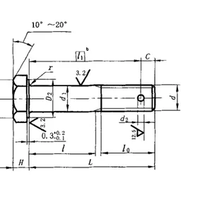 HB1-101-2002军品航空航天船舶电子用六角头螺钉
