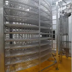 冷联(图)-面包食品螺旋塔厂家-天津食品螺旋塔