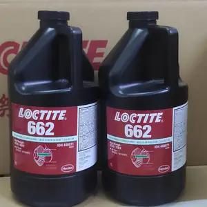 汉高乐泰 LOCTITE 圆柱形部件固持胶 662 黄褐色 1L/瓶