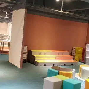 PE 折叠合唱台生产厂家 按需定制多层合唱台阶礼堂演出设施