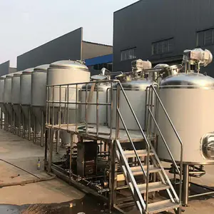新疆日产500L精酿啤酒设备啤酒设备厂家
