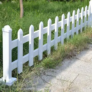 锌钢道路带弯头栅栏 花园草坪护栏 绿化隔离带栏杆
