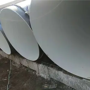 十堰厚壁630*9排泥抽沙水泥砂浆衬里防腐0Cr17螺旋焊管钢套钢蒸汽保温螺旋钢管地埋3pe防腐管道