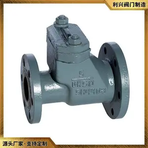 利兴CBT3476船用铸钢无手轮直通防浪阀 非标可定制