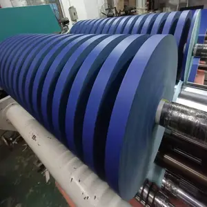 供应85g彩色包背条 作业本裹边纸 耐折书背条纸