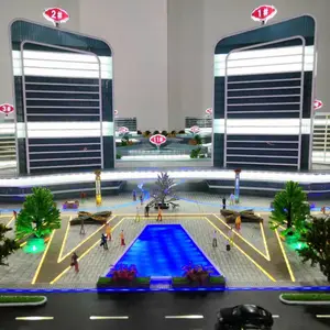 沙盘模型制作 建筑模型定制 工业模型电子沙盘 AULDEY