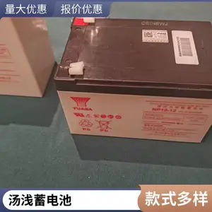YUASA汤浅蓄电池NP12-17 12V17AH 免维护储能型 UPS应急电源