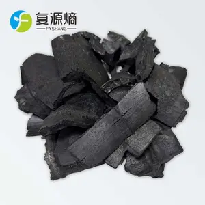 竹炭填料 规格30-80mm 生物法滤池无机填料 复源熵厂家供应 生物除臭