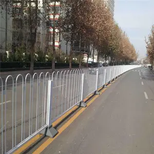 城区道路隔离栏 城市机非护栏 市政隔离栏
