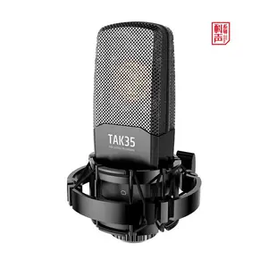 TAKSTAR得胜 TAK35 录音麦克风 电容 录音 有线 单指向 悬挂式