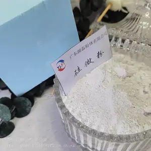 源磊粉体供应微硅粉流动性好性能稳定耐火材料硅微粉5000目