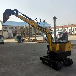履带伸缩微型挖机 园林建筑用微型挖掘机 小型挖土机