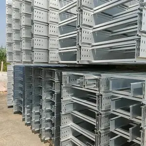 诚银厂家供应各种材质梯式桥架