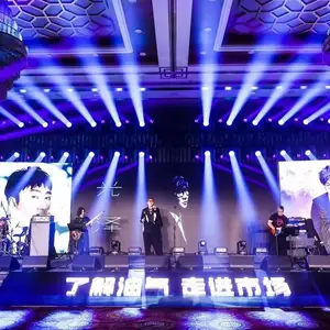 风雪天舞台搭建方法