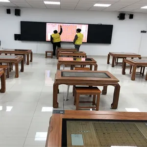 宏教通 智慧棋艺教室 智能棋艺学习教学设备 沉浸式下棋体验触控屏一体机