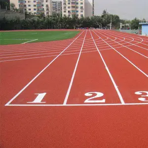 中小学塑胶橡胶公园小区混合型橡胶跑道 名岳体育支持上门施工